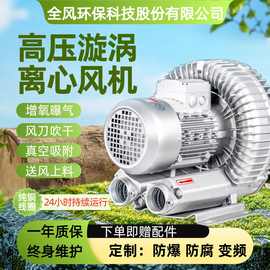 TWYX高压鼓风机漩涡气泵强力工业高压漩涡鼓风机污水处理吹吸两用