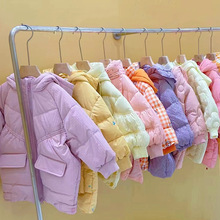 2022新款冬季兒童輕薄款羽絨服男童小寶寶洋氣童裝女童中大童外套