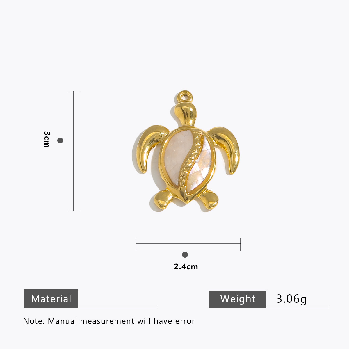 3g Weight Pendant Jewelry Making Type 17*27mm, 24 * 30mm, 26*29mm Jewelry Making Size 18K Gold Plated Plating Material Shell Inlay Material DIY Jewelry Accessories Classification 1 Piece Quantity 304 Stainless Steel Material Tortoise, Leaves, Conch, Fish Pattern All Seasons Season Polished Finish Inlay Design Marine Style Style 1 Piece 17*27mm 24 * 30mm 26*29mm 304 Stainless Steel Shell 18K Gold Plated Tortoise Leaves Conch Polished Pendant DIY Jewelry Accessories 12