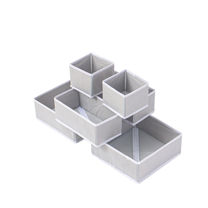 Light gray six -piece set