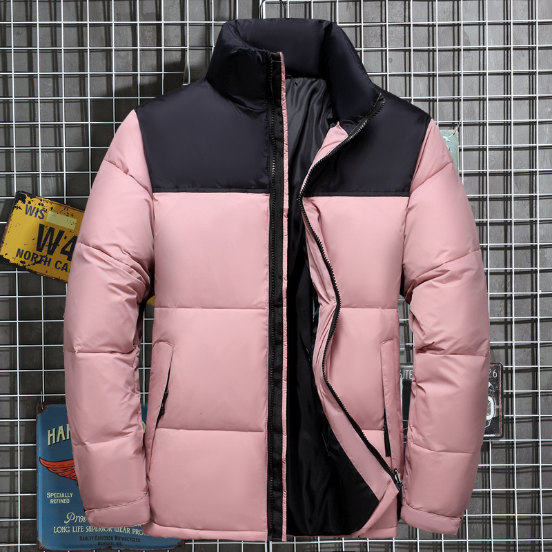 2025 New down Jacket, Same Style as in the North, Multi-Color Winter Workwear, School Uniform, Color-Blocked Short Winter Jacket 1996