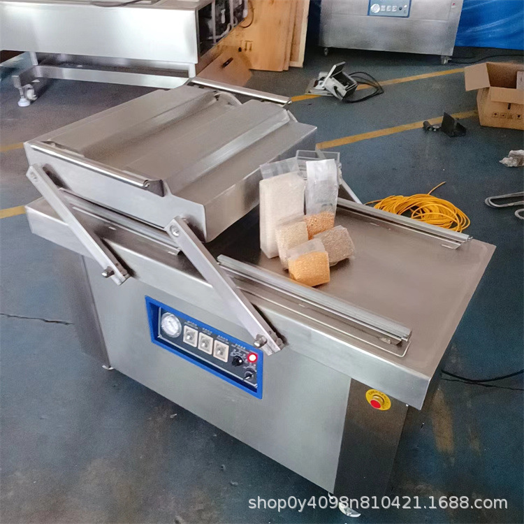 花生杂粮真空包装机开心果六面体真空封口机 连续式真空机密封