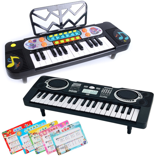 Cross-border Amazon children's toys 37-key electronic keyboard for boys and girls musical instrument simulation piano preschool education music gift