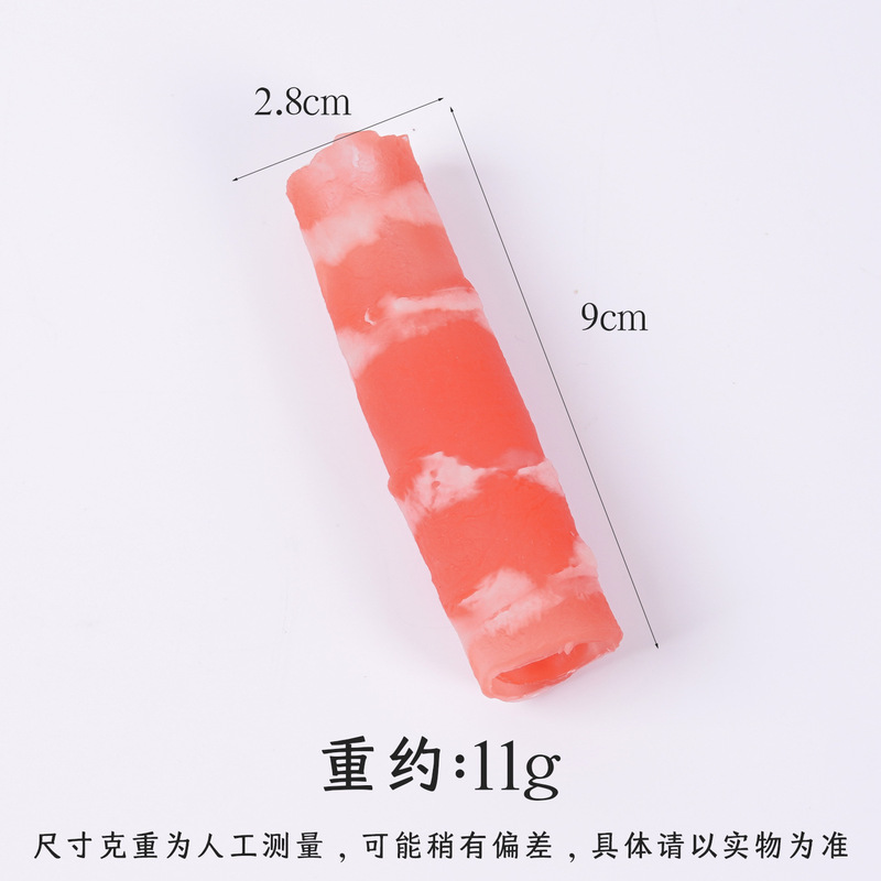 1:1仿真肥牛卷羊肉卷模型食玩火锅店菜品牛肉卷搞笑视频拍摄道具|undefined