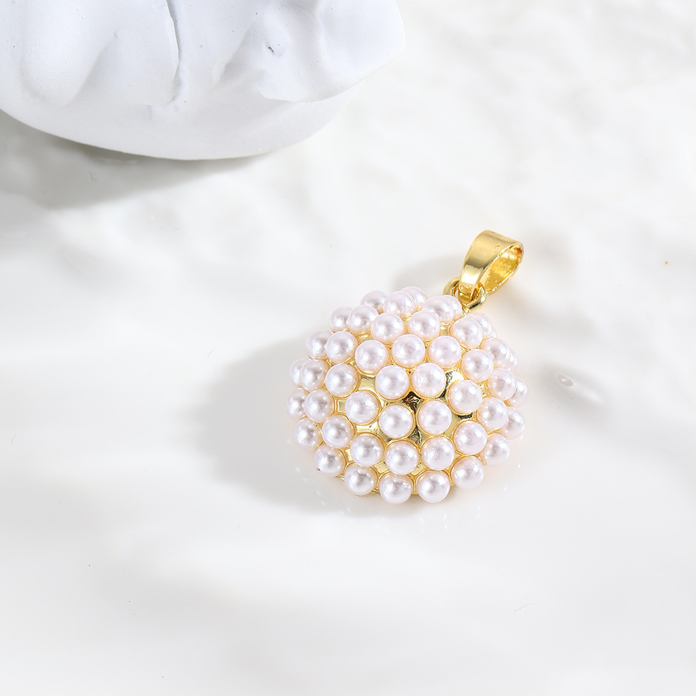 10g Weight Pendant Jewelry Making Type 30 * 20mm Jewelry Making Size Artificial Pearls Inlay Material DIY Jewelry Accessories Classification 1 Piece Quantity Artificial Pearl, Copper Material Star, Heart Shape Pattern All Seasons Season Plating Design Casual Style 1 Piece 30 * 20mm Artificial Pearl Copper Artificial Pearls Star Heart Shape Pendant 2