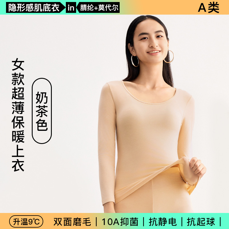 マッスルボトム サーマル下着 アクリル極薄発熱 50番手 モーダル 男女兼用 秋服セット 10Aタイプ 抗菌 新品|undefined