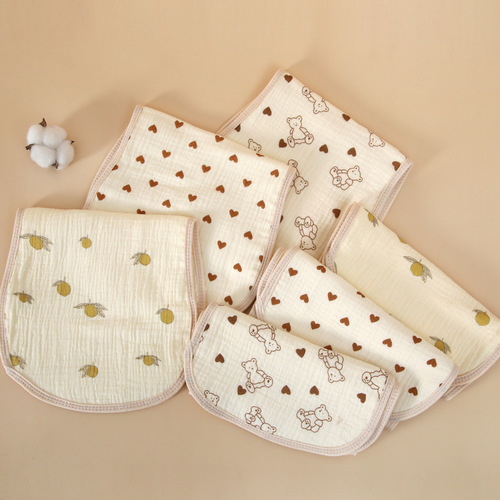 新生婴儿拍嗝巾吐奶垫肩巾新生儿纱布吐奶垫巾拍奶嗝巾喂奶垫