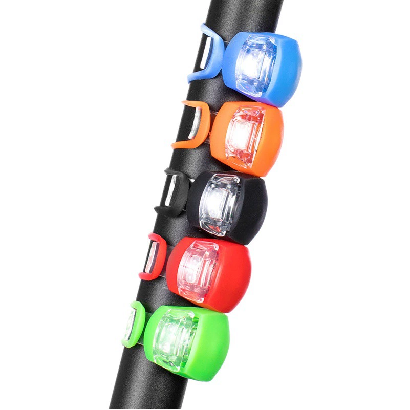 Велосипедный светодиодный свет лягушка Свет Ночная езда ночное оборудование вспышка предупреждающий свет силиконовый задний фонарь Аксессуары для горного велосипеда