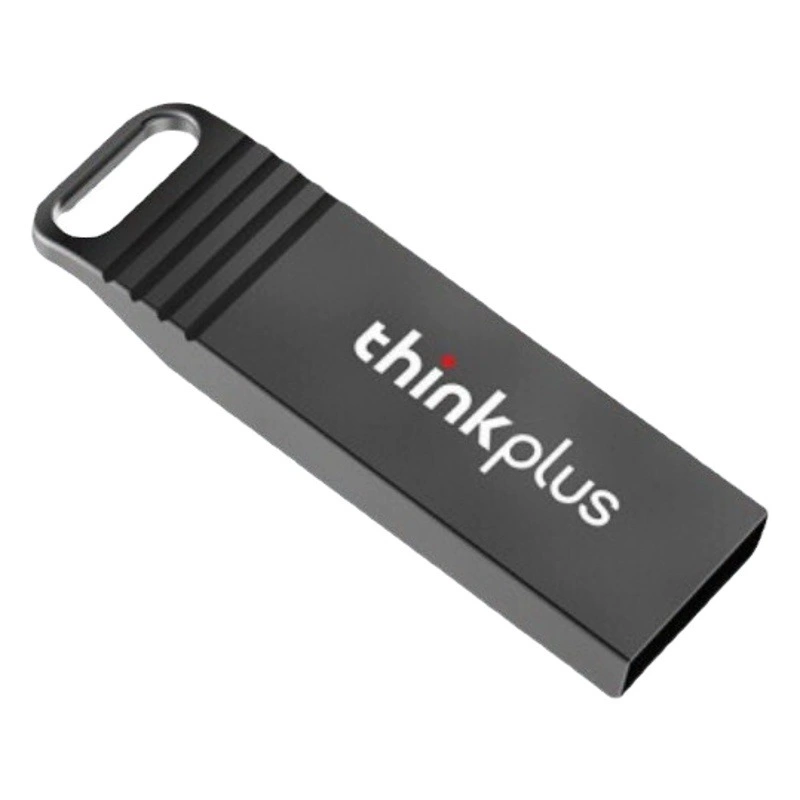 USB-накопитель 8 ГБ Thinkplus MU221, флешка, подходит для компьютера, гравировка логотипа, металлический, Lenovo.