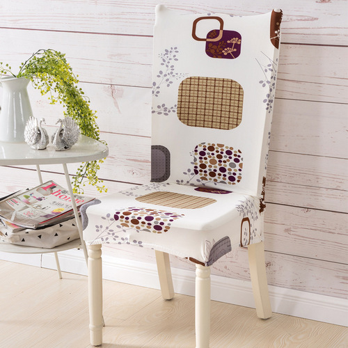 Cross-border Four Seasons Hotel Home Elastic Chair Cover Restaurant Set One-piece Chair Pad Wholesale