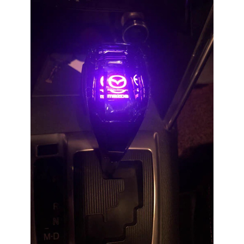 Adaptación de accesorios de automóviles 3 / 5 / 6 / 8 Rui-wing Star-Class Crystal Gear Handle Head Modified Luminous CX - 5 Head Gear