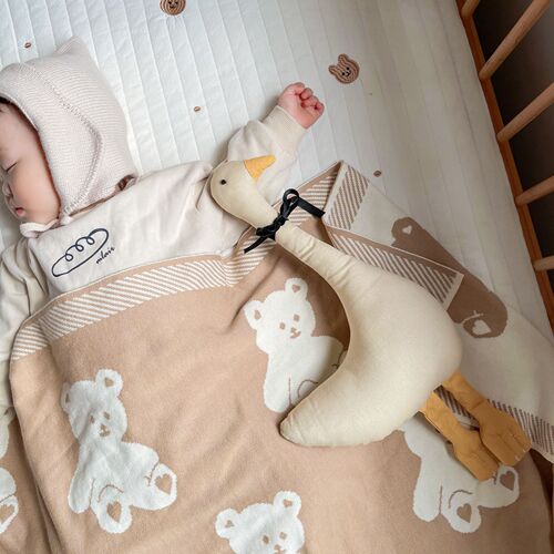 Ins style new cotton cartoon creative baby play pillow doll doll children's room decoration shooting props
