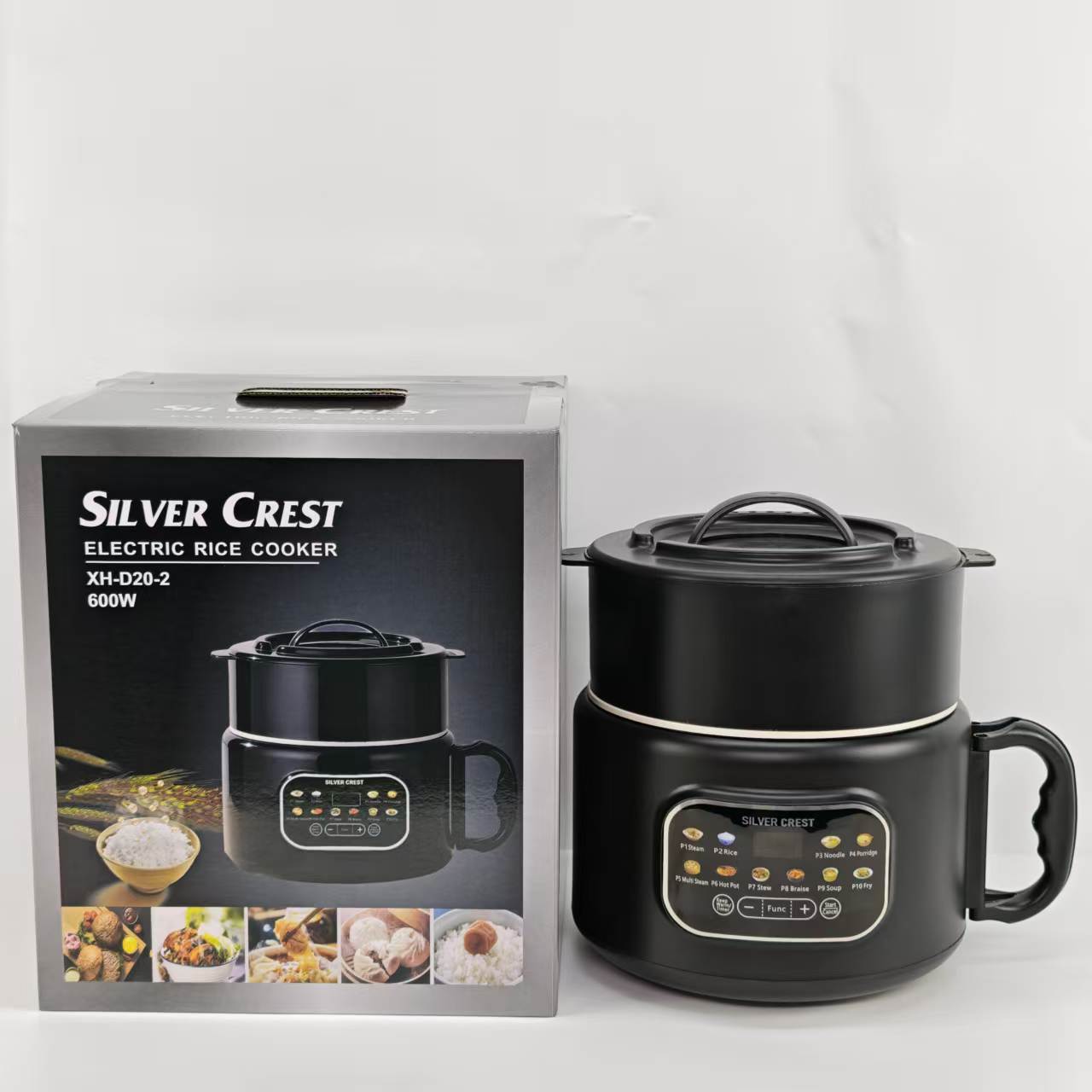 Household 5L Smart Rice Cooker Large Capacity Household Non-stick Cooker Rice Cooker Multi-functional Cooker Cross-border