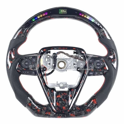 Suitable for Toyota Camry Corolla upgrade carbon fiber steering wheel 2018-2024 (Steering wheel) - style-1