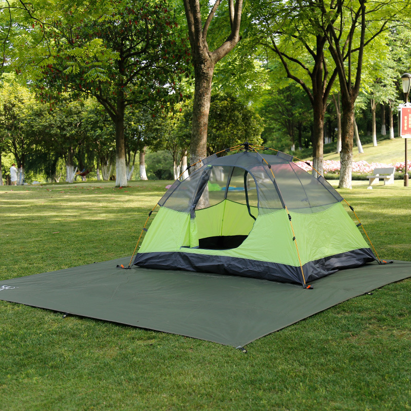 Outdoor Canopy Tent Camping Style Cloth Windproof Large Oxford Cloth Mat Sun Protection Beach Camping Style Windproof Picnic Awning