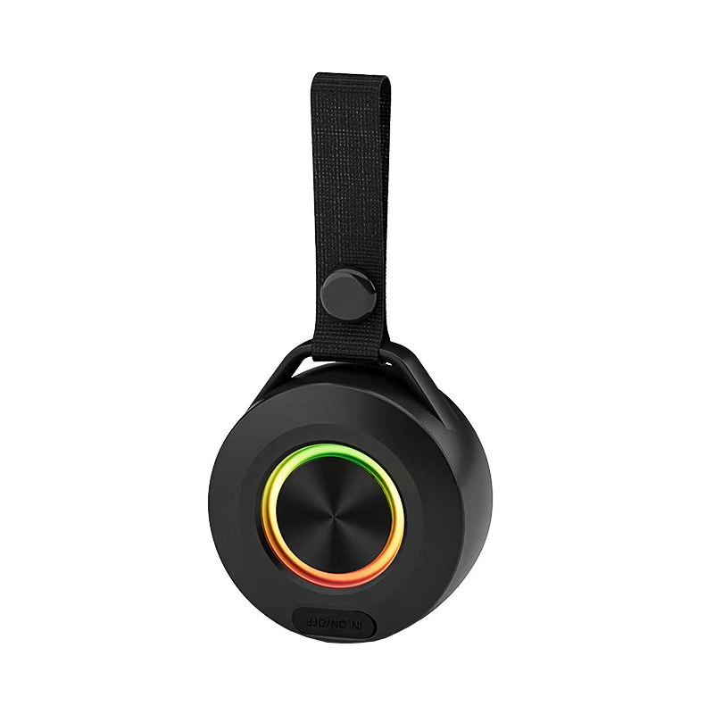 Transfronterizo mini bluetooth pequeño sonido montar subwoofer inalámbrico al aire libre impermeable portable regalo colgante altavoz