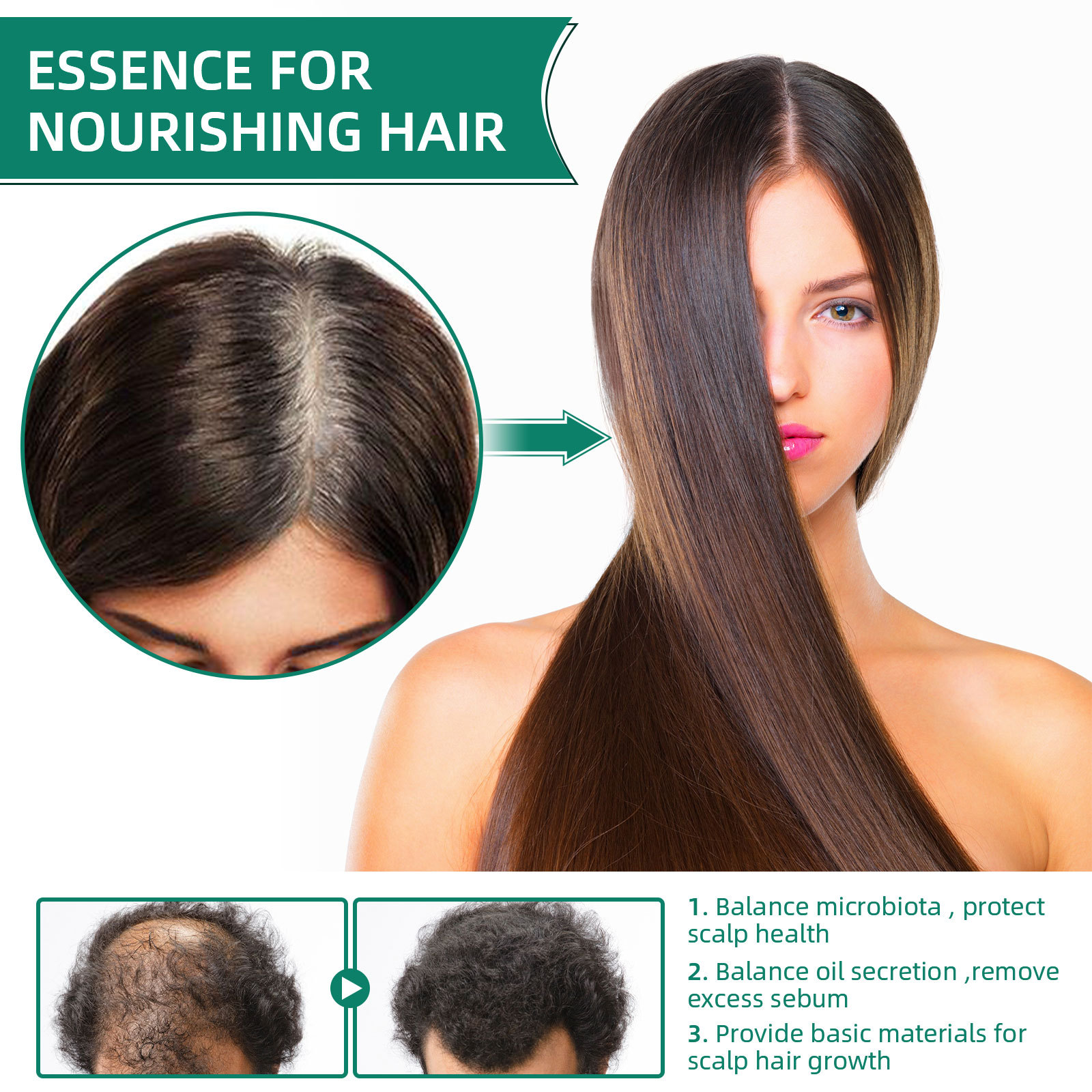 Herbal West&Month losjooni essents niisutab, et vältida tihedat juuste väljalangemist_voghion.com