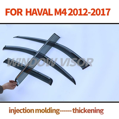 Flower Cross Window visor, Rain shield