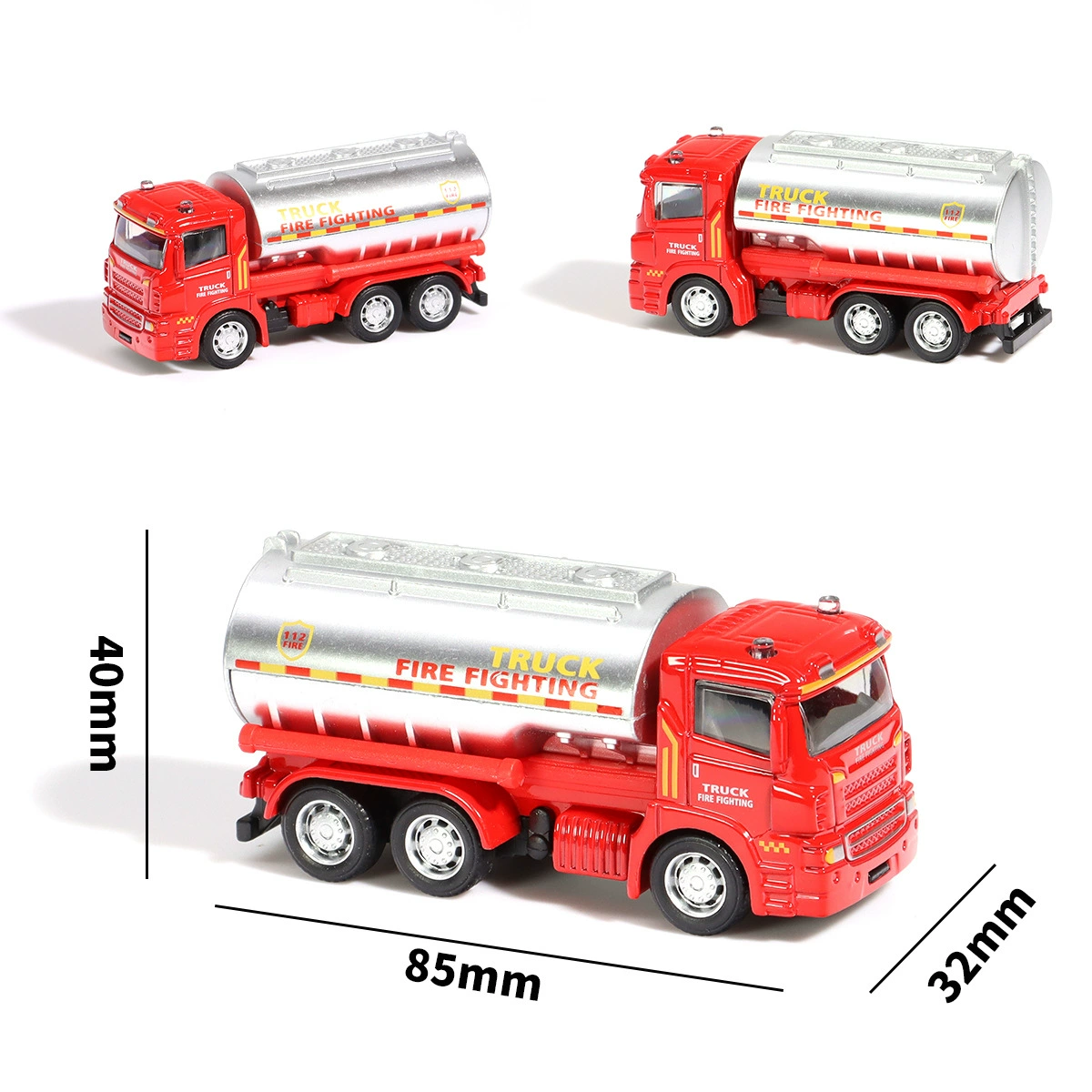 Toy car for boys, scale 1:64