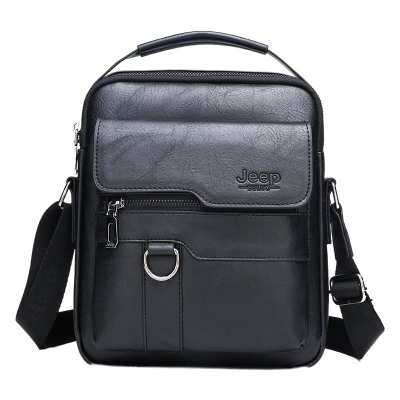 Solo bolso de hombro bolso de los hombres bolso retro de los hombres documento bolsa de mensajero de gran capacidad nuevo bolso casual bolso de moda casual