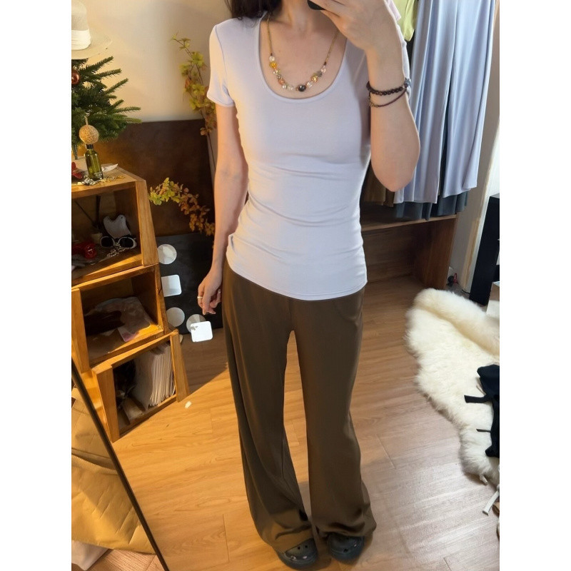 热卖10000+ ~很舒服的垂垂裤 莱赛尔天丝版～无口袋 黑色|undefined