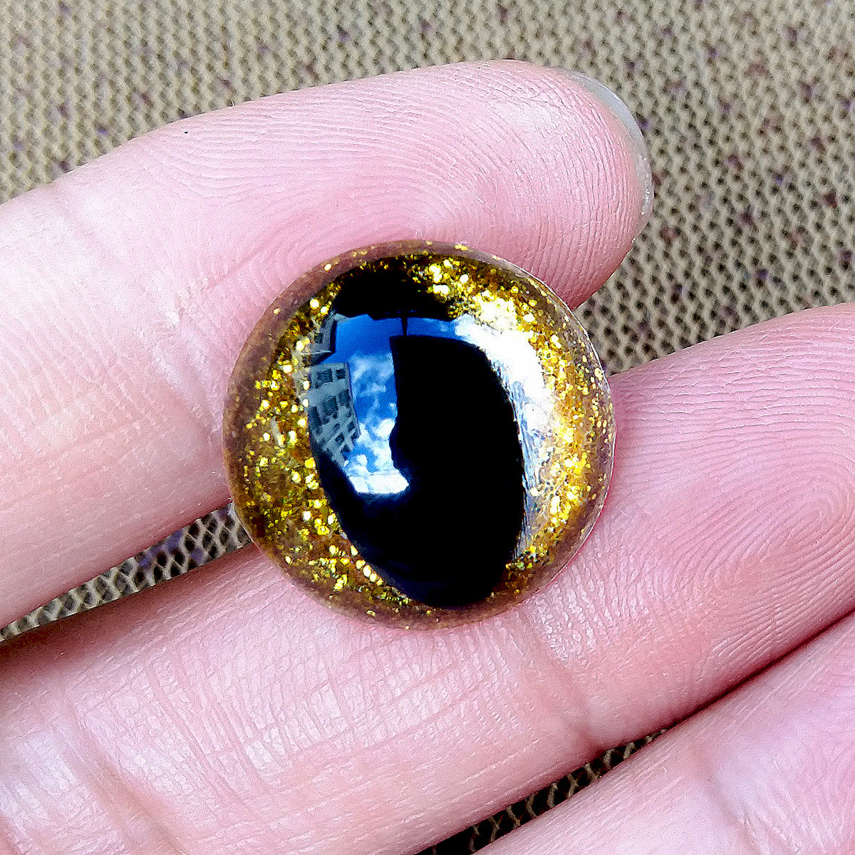 Cross-border 12-24mm de alta calidad de Cristal ojos de gato brillante brillo ojos de Cristal de peluche muñeca de juguete Accesorios