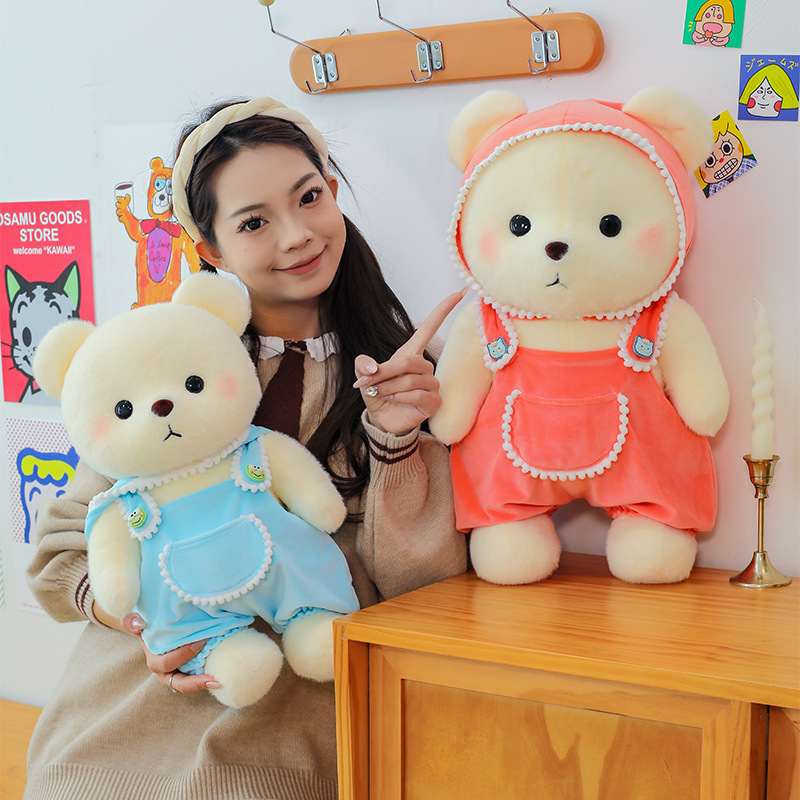 Red de celebridades nueva creatividad nueva ropa de bebé muñeca de oso lindo pijama de oso oso peluche de oso