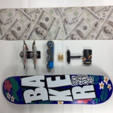 baker 8.0/8.125/8.25/8.375英寸滑板双翘加拿大枫木组装整板