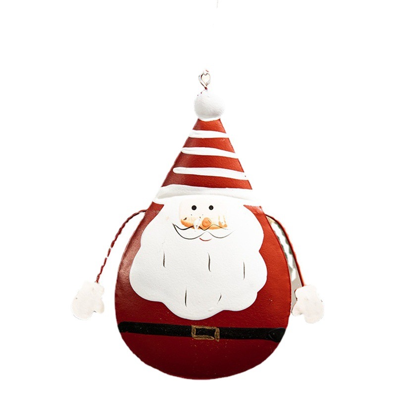 Adornos Navideños de Muñeco de Nieve Pintado, Decoraciones para Árbol de Navidad, Adornos Colgantes, Suministros para Ambiente Navideño, Venta al por Mayor
