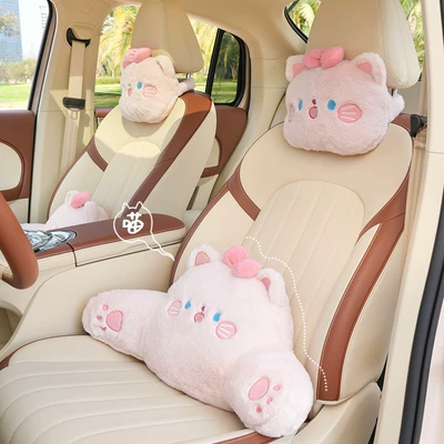 Waist support, pillow plush bear rabbit car