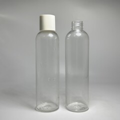 250ML液体プラスチックボトルペット透明化粧品詰め替えボトル