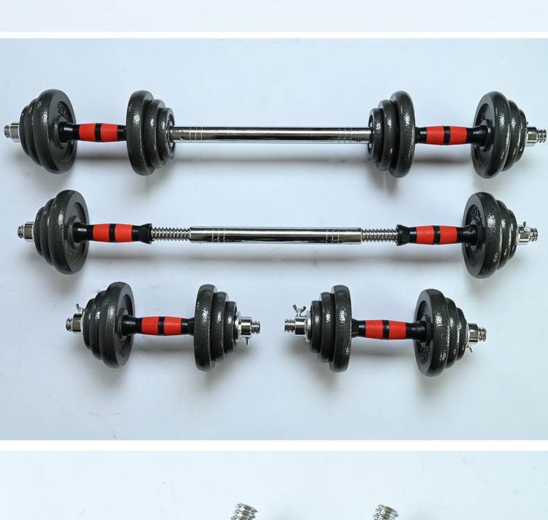 Boyalı dambıl fitness eğitimi dambıl boyalı elektroliz halter dambıl seti plastik kutu hediye kutusu 15 20 KG
