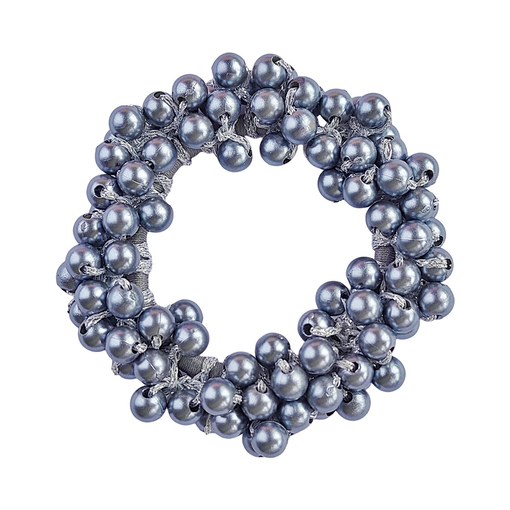 22g Weight Hair Tie Hair Accessories Type 1 Piece Quantity Holiday, Daily Occasion Artificial Pearl Material Geometric Pattern Women's Gender Elegant Style Women's Elegant Lady Geometric Artificial Pearl Hair Tie 14