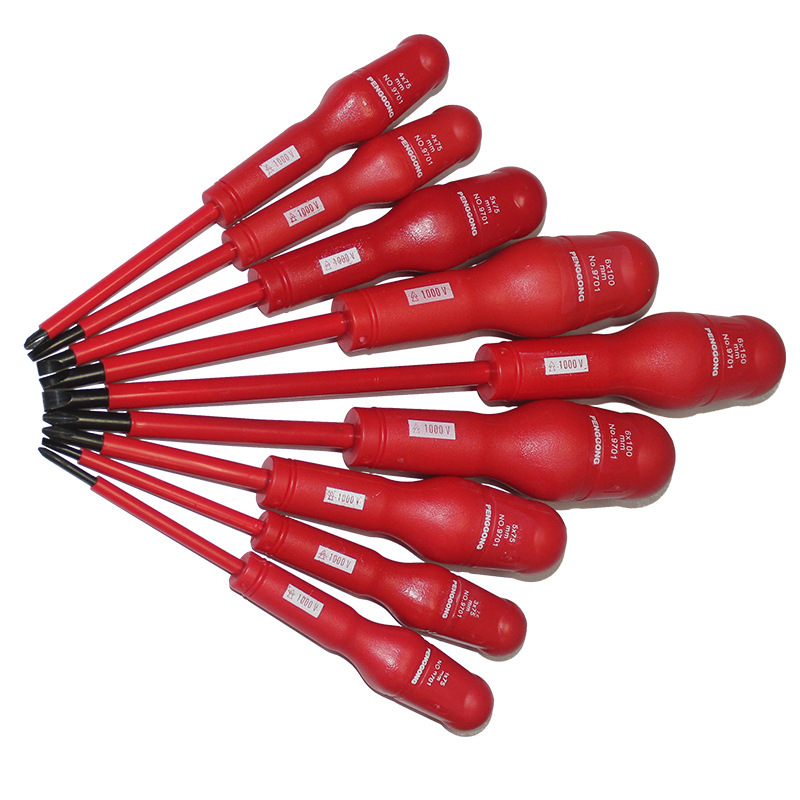 Penggong Phillips screwdriver wholesale factory industrial grade 1000V electrical maintenance insulation screwdriver set