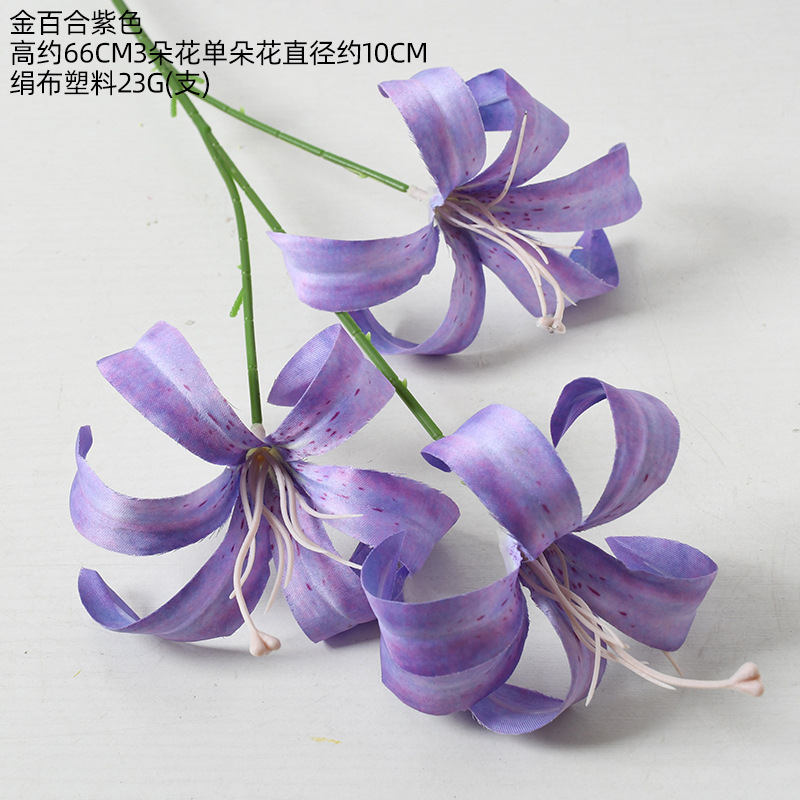 Flor artificial Monet Garden Wind Series Auditorio de bodas Guía de ruta Decoración de bodas Flor falsa Pintura al óleo Estilo Sense avanzado