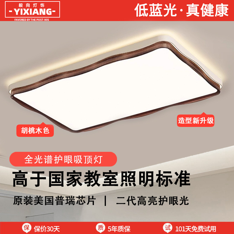 Luz de techo de la sala de estar retro