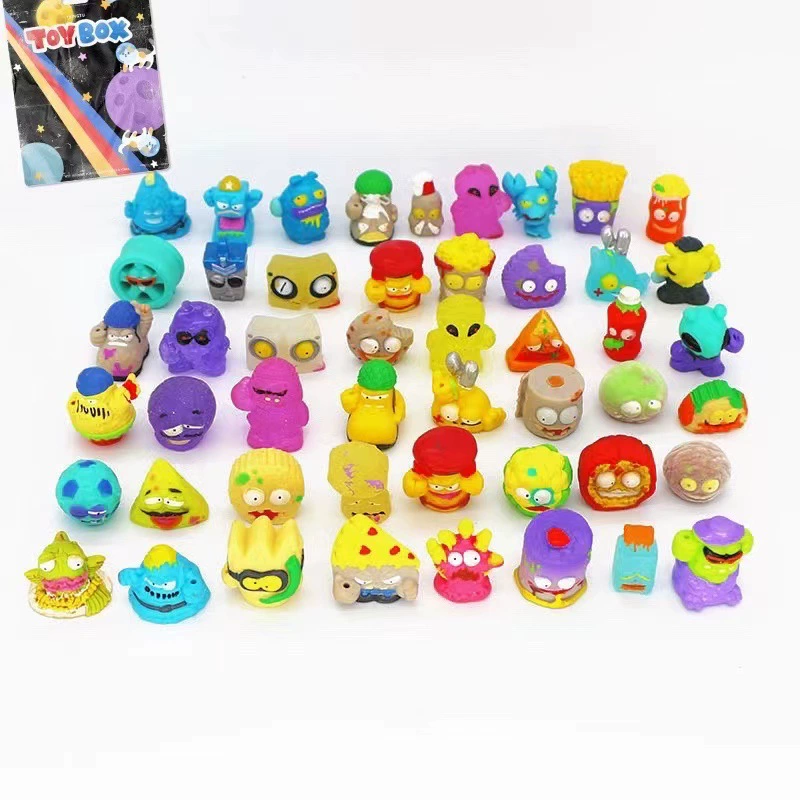 Новый мягкий пластиковый мусор монстр куклы мусор червь куклы moos маленькие игрушки для внешней торговли сыпучие яйца куклы