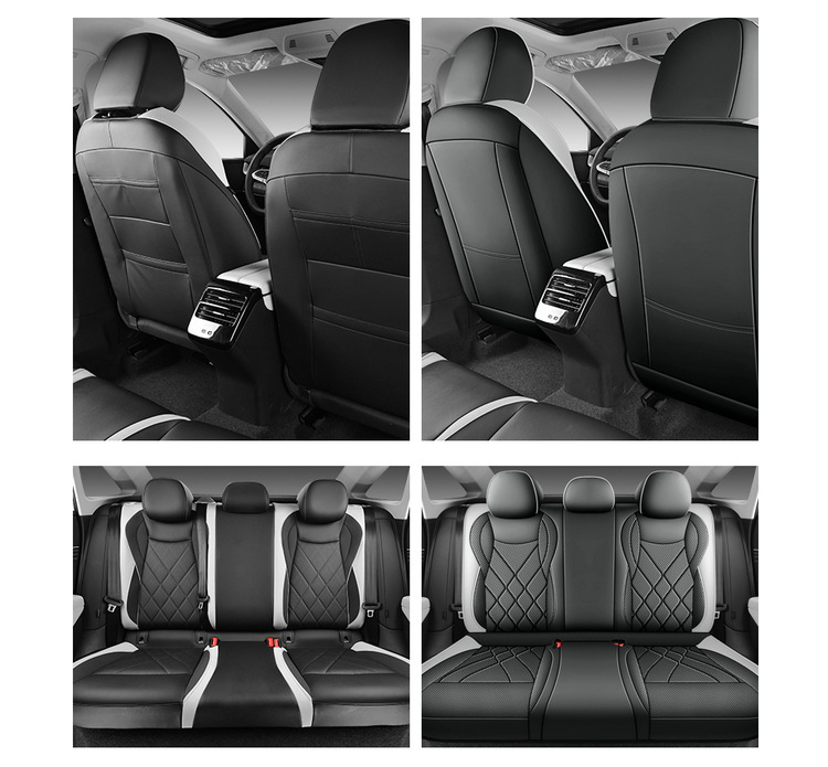 26 Volkswagen Lavida Pro Special Car Seat Covers for All Seasons, Fully Surrounded Seat Cushions, Leather Breathable Hole Seat Covers