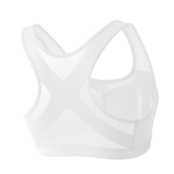 Summer silk thin sports bra