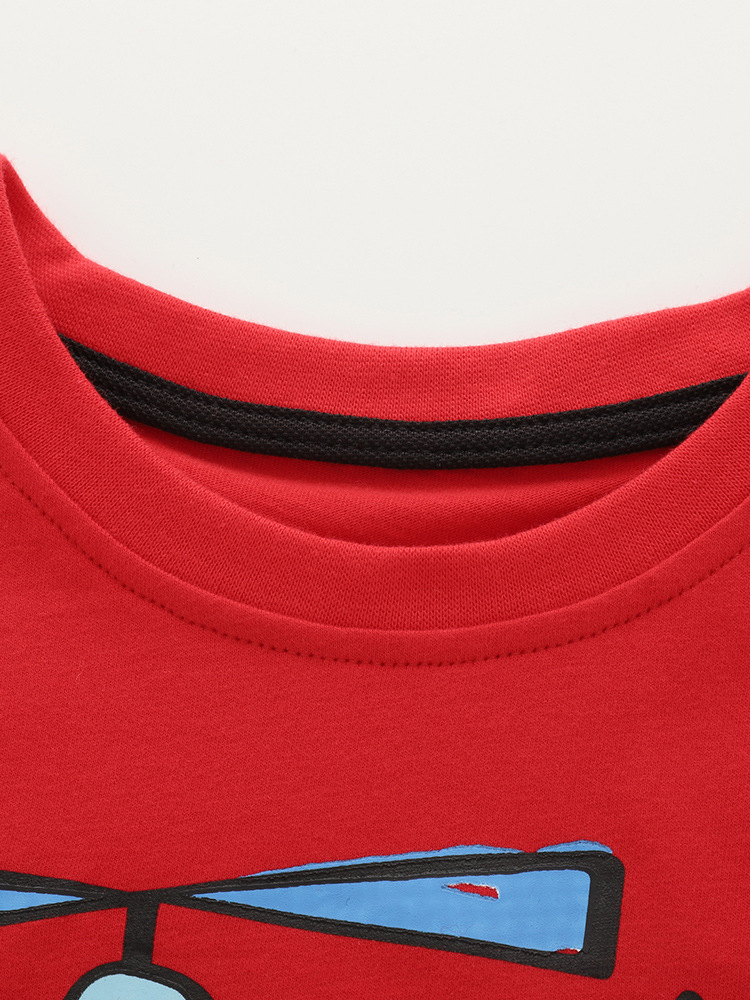 Malwee transfronterizo de niños dos piezas de ropa de verano nueva ropa para el hogar europea y americana de niños de cuello redondo camiseta infantil conjunto