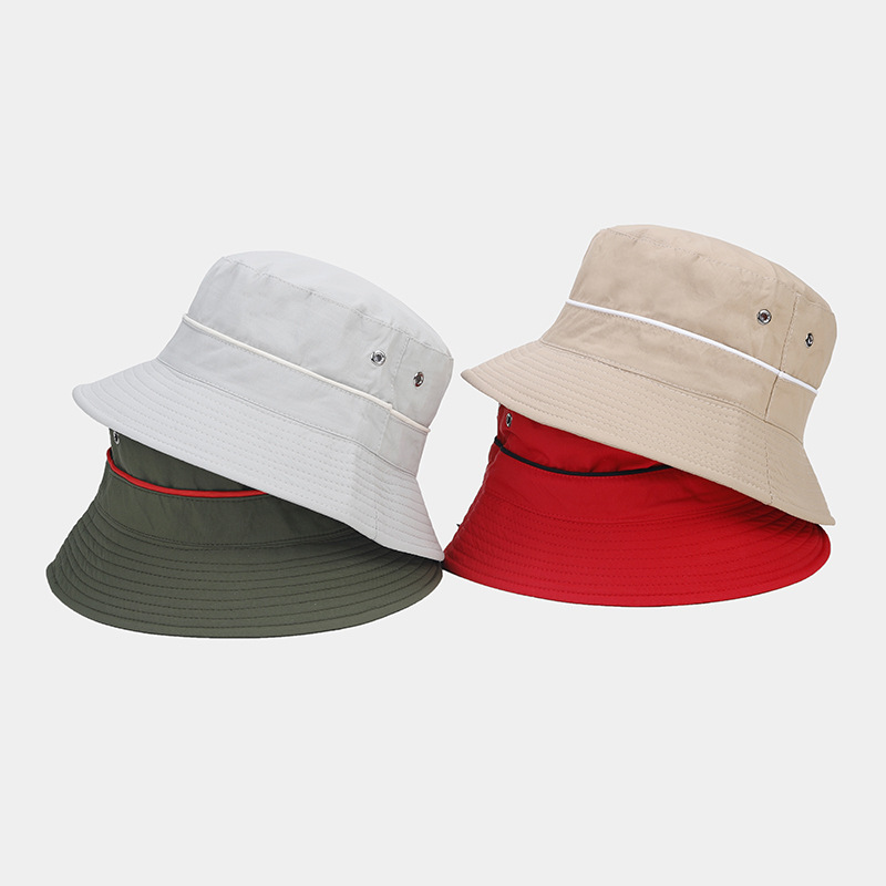 Europeo y americano nuevo sombrero de pescador impermeable de secado rápido sombrero de sol transpirable al aire libre de los hombres sombrero de sol de verano de las mujeres