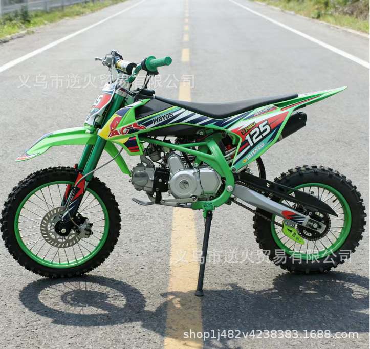 Mountain Off-Road Vehicle, Two-Wheeled All-Terrain Off-Road Motorcycle, 125Cc High-Performance K65 Track High-Spec Off-Road Motorcycle
