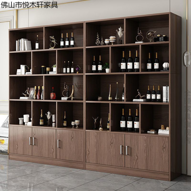 酒柜客厅家用落地多层红酒展示柜产品陈列柜茶叶柜收纳储物柜酒架|undefined