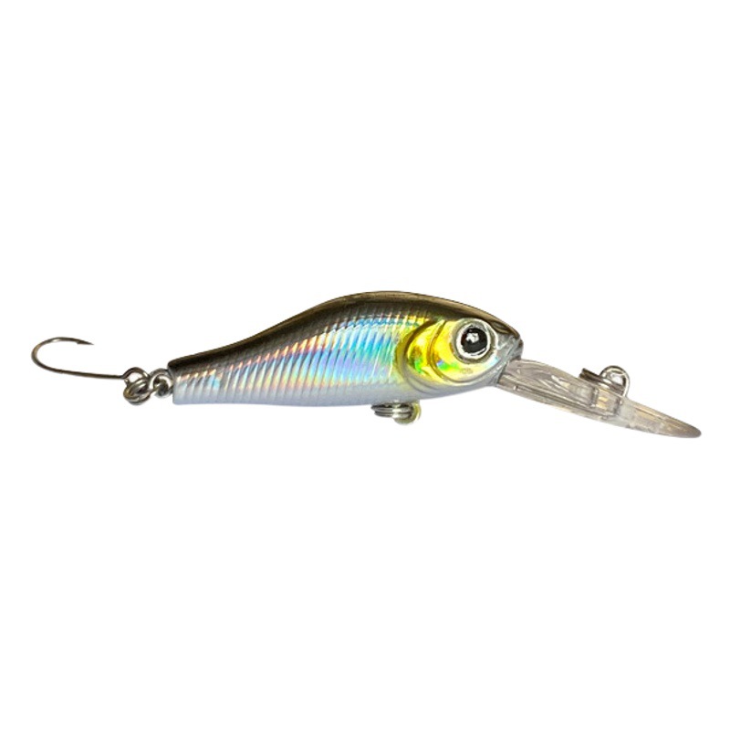 Tablero de lengua larga sumergido capa de natación completa micro-objeto Mino Luya cebo 55mm2.5G Luya cebo falso cebo de pesca cebo de boca de caballo cebo artificial