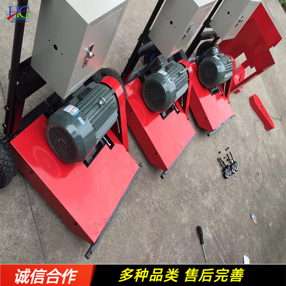 手推体育场地砂光机 学校旧跑道翻新机 硅皮尤地面打磨机