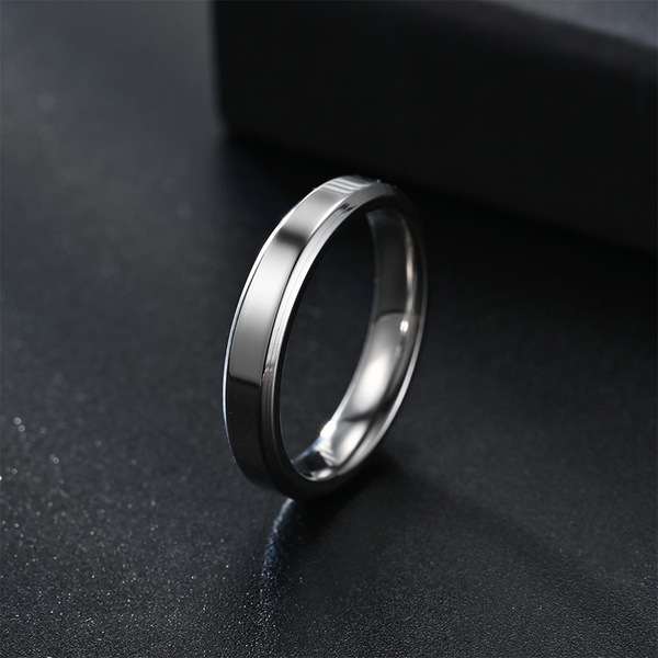Small design ring stainless steel