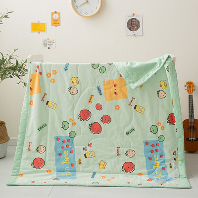 新品全棉40支13372加密幼儿园空调被120*150cm卡通夏被儿童夏凉被|ms