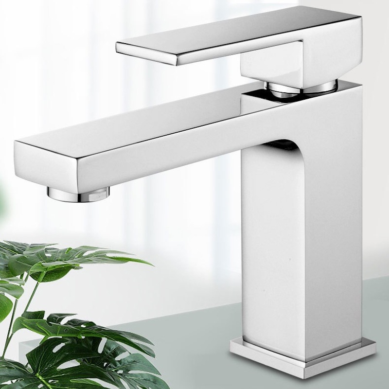 Cuarto de baño caliente y fría Cuenca del grifo lavabo mayor mesa alargada superior e inferior cuenca comercial grifo