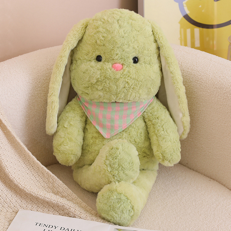 Almohada de Felpa para Siesta Infantil Piel de Conejo para Niños y Siestas