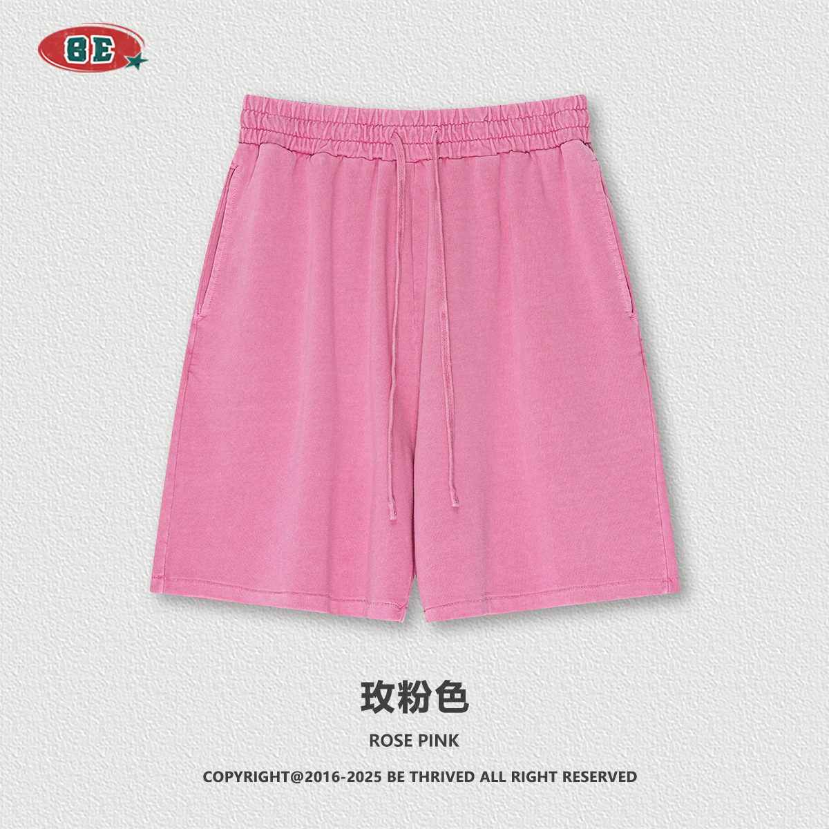 Pantalones cortos casuales de estilo americano lavados de algodón de cinco puntos, transpirables para uso diario image 12